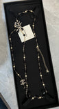 Chanel Black Flower Waist Band