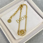 Dior Petite Pearl Necklace Bracelet