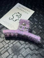 Chanel Purple Hair Claw Hair Pin (One Claw + One Pin)