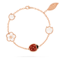 VCA Lucky Spring bracelet, 5 motifs