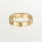 Cartier Love ring, small model, 8 diamonds