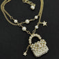 Chanel Pearl Bag Necklace Bracelet Earrings