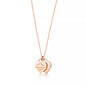 Tiffany Return to Tiffany Pendant w/Chain 18k Yellow Gold No Gemstone Mini