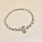Chanel Number 5 Diamond Necklace Bracelet