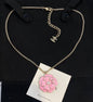 Chanel Pink Necklace Collections