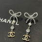 Chanel Double Knot Necklace Bracelet Earrings
