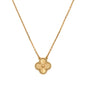 VCA  5 Motifs Bracelet Necklace Earrings Guilloche 18K Yellow Gold