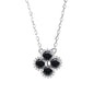 Moissanite Dainty Clover Necklace Bracelet Earrings