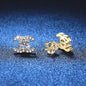 Chanel Colored Moissanite Earrings