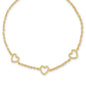 Three Heart Bracelet