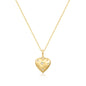 Heart Pendant Star Necklace