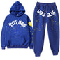 Hip Hop Spider Hoodie Set