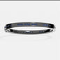 Bonheur Morse Code Moissanite Bangle