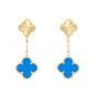 VCA Magic Alhambra 2 Motif Earrings
