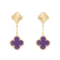 VCA Magic Alhambra 2 Motif Earrings