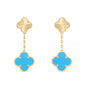 VCA Magic Alhambra 2 Motif Earrings