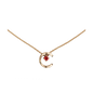 Chanel Coco Necklace Ruby Beige Gold