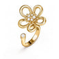 VCA Flower Adjustable Opening Ring